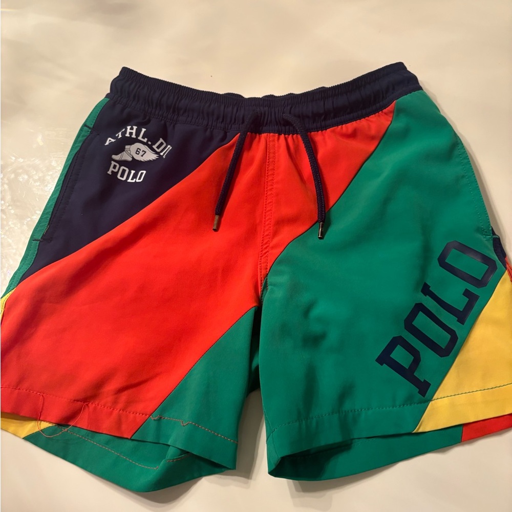 Polo by Ralph Lauren Colorful Kids Swim Trunks